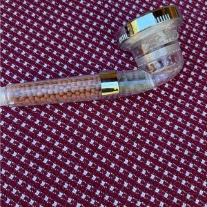Nosame Zen Clear Shower Head with Mineral Beads